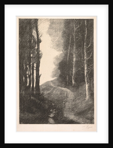 Landscape at Bouleaux by Alphonse Legros