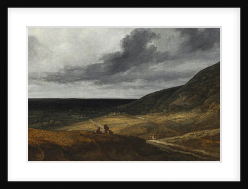 Landscape Near Paris, c. 1840 by Georges Michel (attributed to)