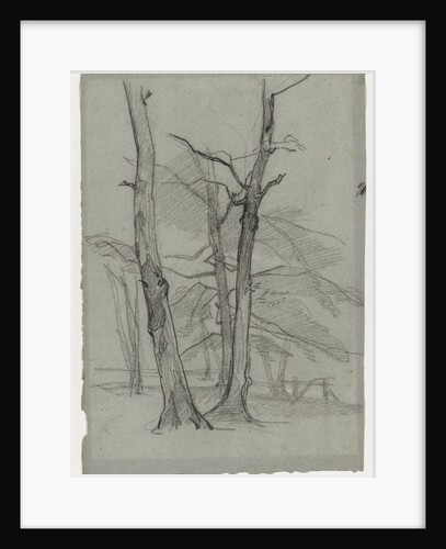 Landscape Study with Trees, c. 1870-1875 by Thomas Couture