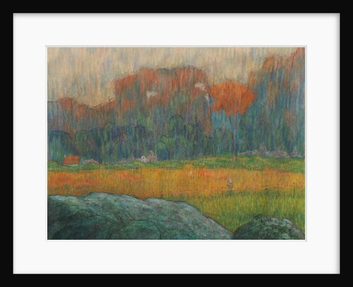 Landscape with Figure and Houses, c. 1891 by Claude-Emile Schuffenecker