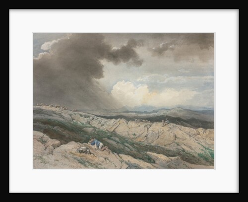 Landscape with Shepherds, c. 1869 by Jules Joseph Augustin Laurens