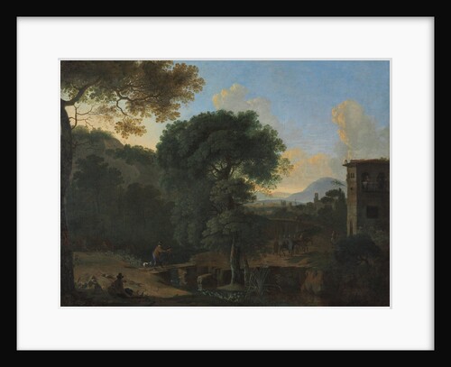 Landscape with Travelers, 1630s by Herman van Swanevelt