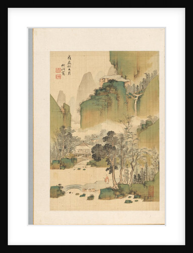 Landscape, 1808 by Chikuto Nakabayashi