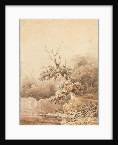 Landscape, 1836 by Théodore Rousseau