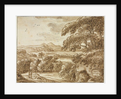 Landscape, c 1780 by Franz Kobell