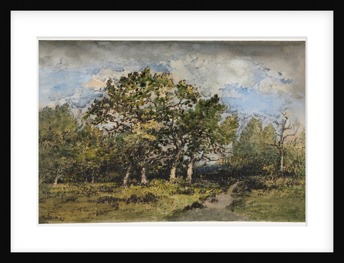 Landscape, c. 1860 by Narcisse Diaz de la Peña