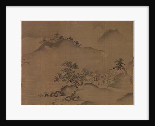 Landscape by Kano Chikanobu