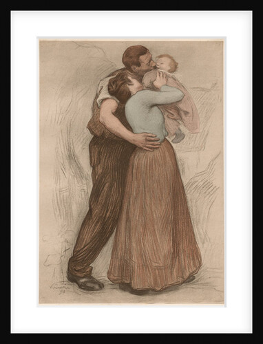 Le Baiser, 1898 by Victor Emile Prouvé