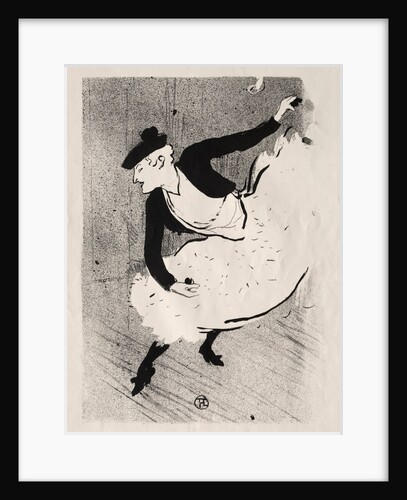 Le Café-concert: Edmée Lescot, 1893 by Henri de Toulouse-Lautrec