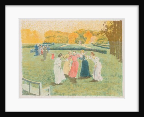 Le Colin-Maillard, 1897 by Alexandre Lunois