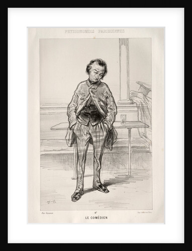 Le Comédien by Paul Gavarni