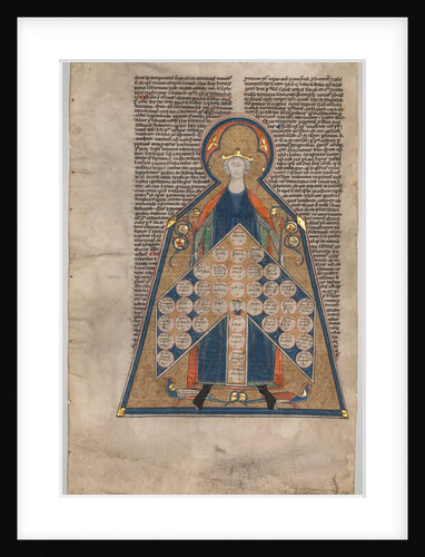 Leaf Excised from Henry of Segusio's 'Summa Aurea': Table of Consanguinity, c. 1280 by Unknown