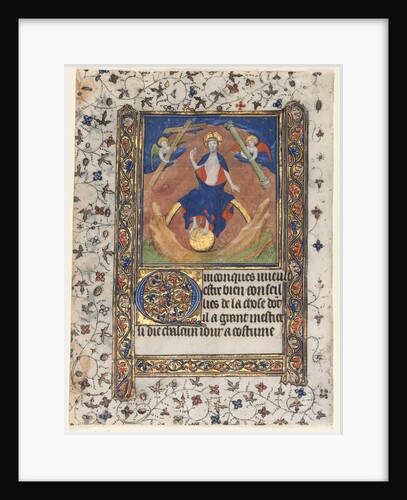 Leaf from a Book of Hours: Christ in Judgment, c. 1415 by Boucicaut Master