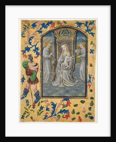 Leaf from a Book of Hours: Presentation in the Temple, c. 1470-1480 by Guillaume Vrelant