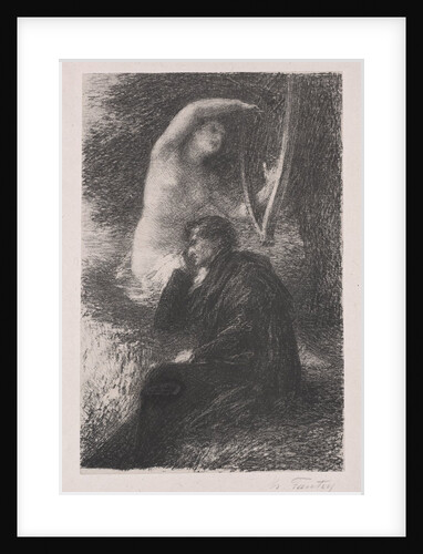 Lélio, la harpe Éolienne by Henri Fantin-Latour