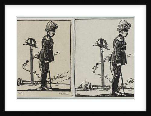 LEmpereur dAutriche, 1914 by Auguste Louis Lepère