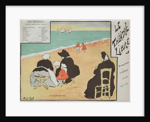 Les Fossiles, 1892 by Henri Gabriel Ibels