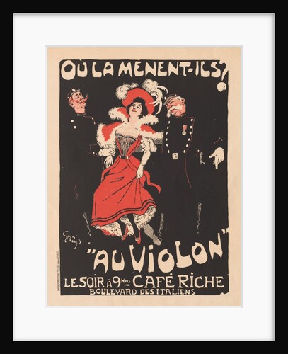 Les Maitres de LAffiche: Pl. 103 Café Reche, 1897 by Jules-Alexandre Grün; Bourgerie