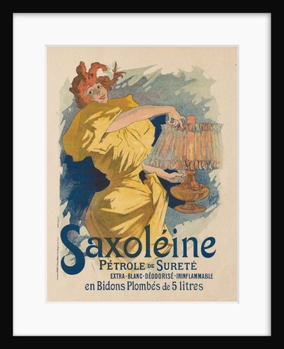 Les Maitres de LAffiche: Pl. 13, Saxoléine, 1895 by Jules Chéret