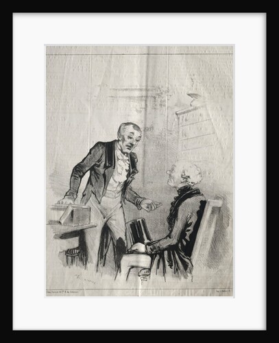 Les Malades et les medicins: No. 4, Lew Homéopathes by Cham