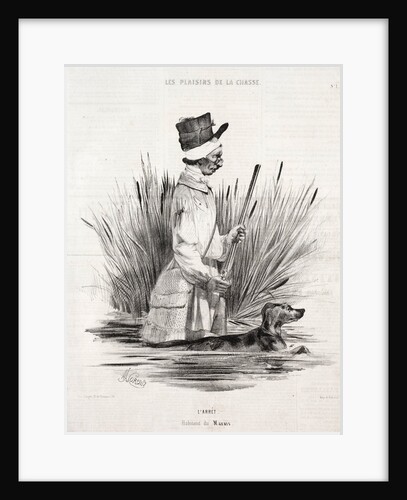 Les Plaisirs de la chasse: LArrêt, 1842 by Alade Joseph Lorentz