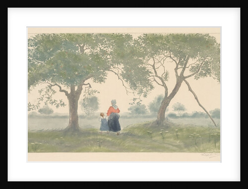 Les Pommiers, 1902 by Eugène Delâtre