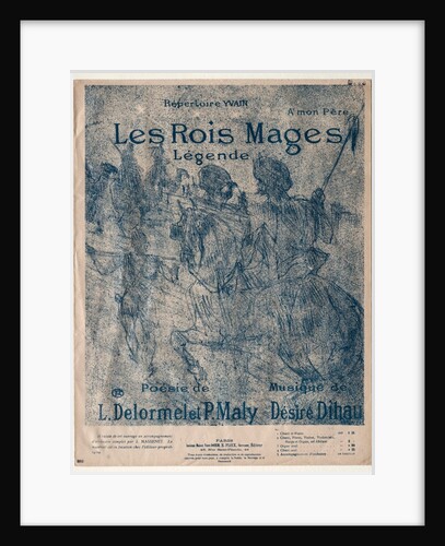 Les Rois Mages, 1899 by Henri de Toulouse-Lautrec