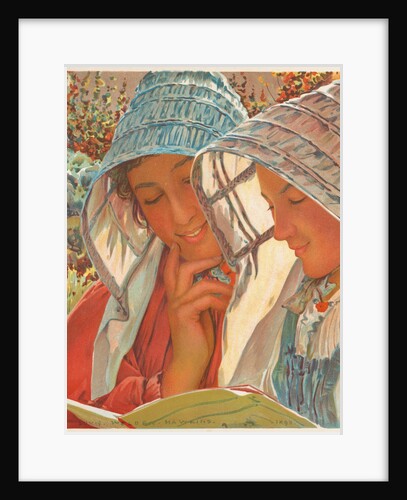 LEstampe Moderne: Liseuses by Louis Welden Hawkins