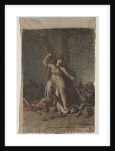 Liberty, probably 1848 by Jean-François Millet