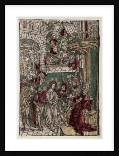 Life of Christ: Christ before Pilate, 1400s by Unknown