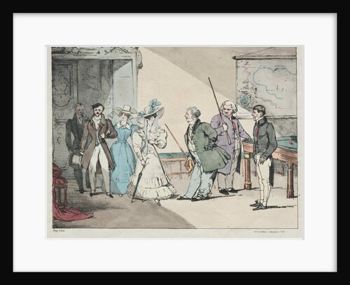 Life of the Chateau: A Visit in the Neighborhood, 1828 by Eugène Louis Lami