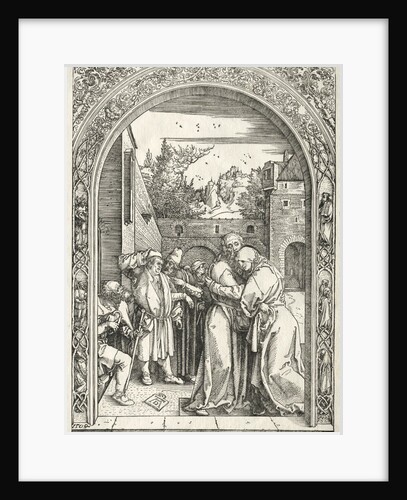 Life of the Virgin: Joachim and Anna Embracing under the Golden Gate, 1504-1505 by Albrecht Dürer