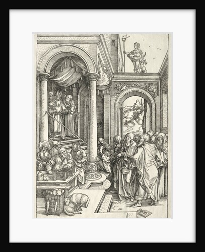 Life of the Virgin: Presentation of the Young Virgin in the Temple, 1504-1505 by Albrecht Dürer