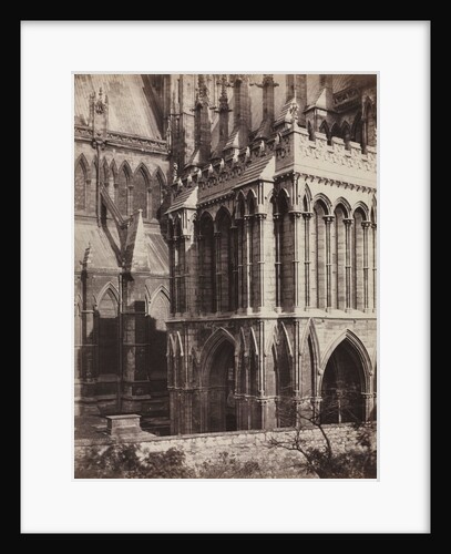 Lincoln Cathedral: The Galilee Porch, c. 1857 by Roger Fenton