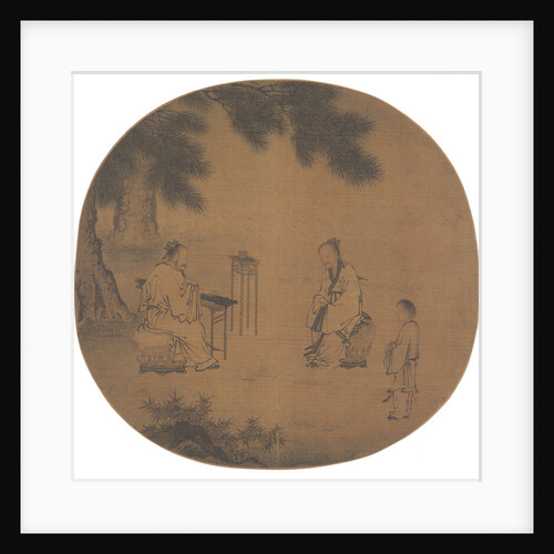 Listening to the Qin, 1150 - after 1225 by Liu Songnian