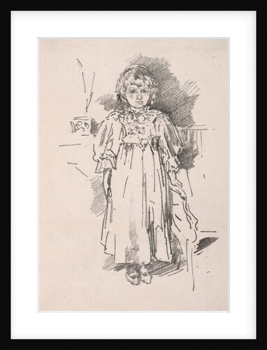 Little Evelyn, 1896 by James McNeill Whistler
