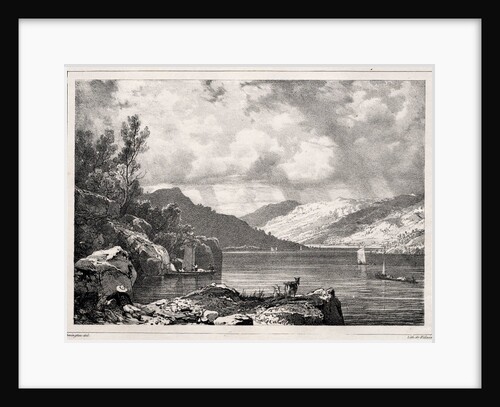 Loch Lomond, 1826 by Richard Parkes Bonington