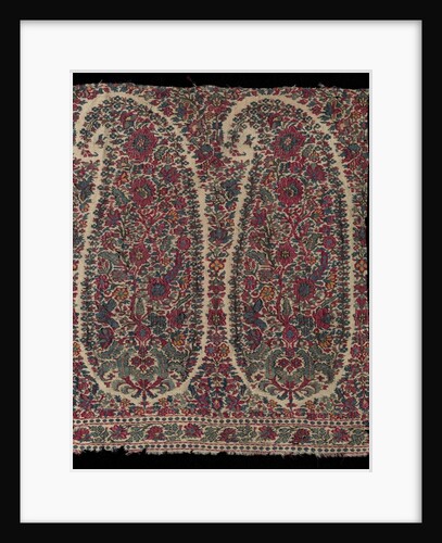 Long Shawl Fragment, 1820-1825 by Unknown