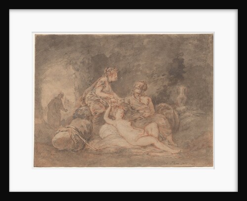 Lot and His Daughters, 1756 by Antoine Pesne