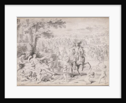 Louis XIV Captured by Venus, early 1670s by Charles Le Brun