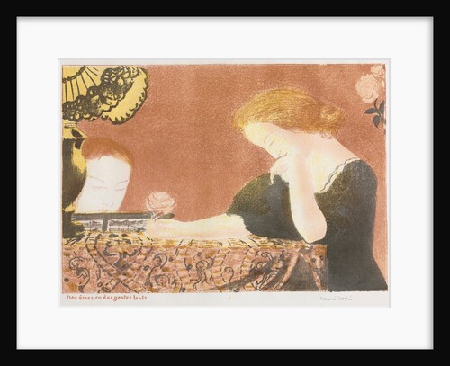 Love: Our Souls, in Slight Gestures, 1892-1898 by Maurice Denis; Ambroise Vollard