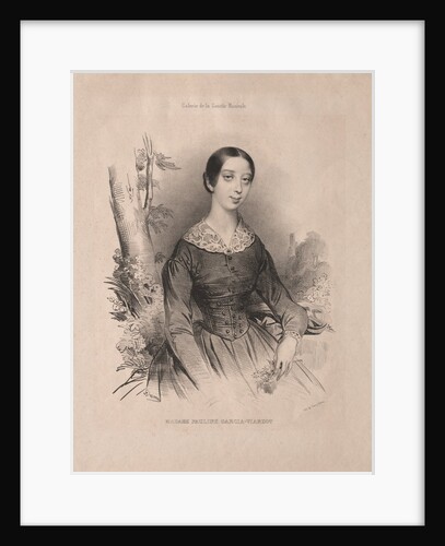 Madam Pauline Garcia-Viardot, 1840 by Achille Devéria