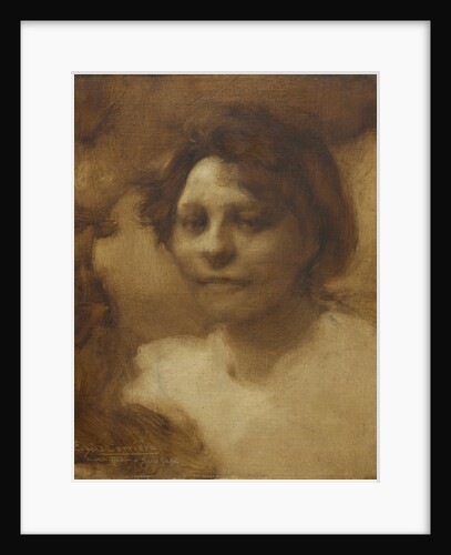 Madame Case, after September 1900, probably summer 1901 by Eugène Carrière