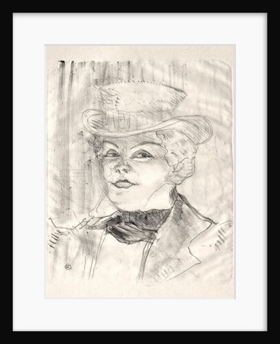 Madame Réjane, 1899 by Henri de Toulouse-Lautrec