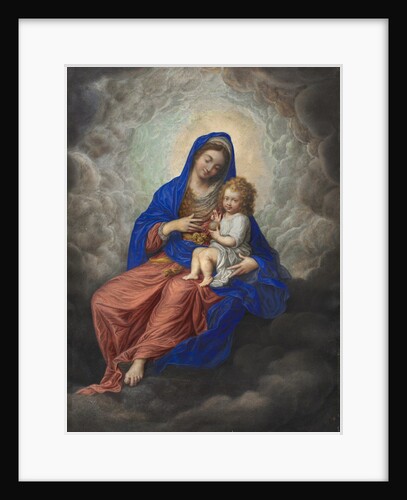 Madonna and Child in Glory, c. 1605-1617 by Isaac Oliver