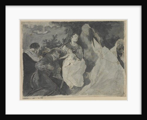 Madonna and Child with Saints, 1700s by Unknown