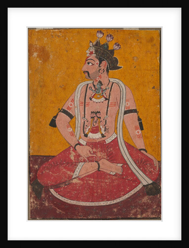 Man Dhata in Yogi Position, c. 1690-1700 by Unknown