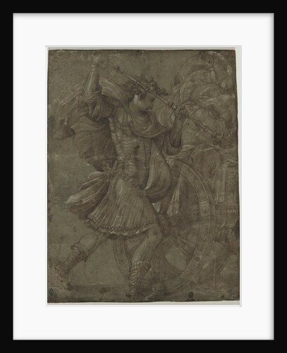 Man in Armor beside a Chariot, c. 1550 by Francesco Salviati