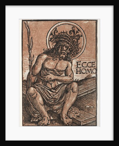 Man of Sorrows Seated on the Cross, c. 1522 by Hans Weiditz