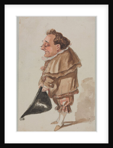 Man with a Large Hat by Paul Gavarni